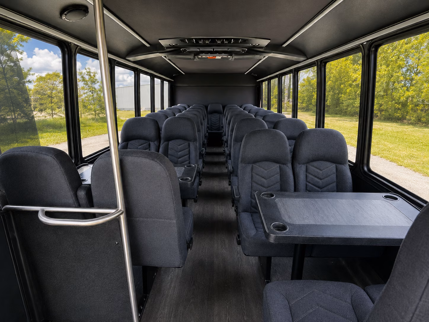 glendale 20 passenger minibus interior