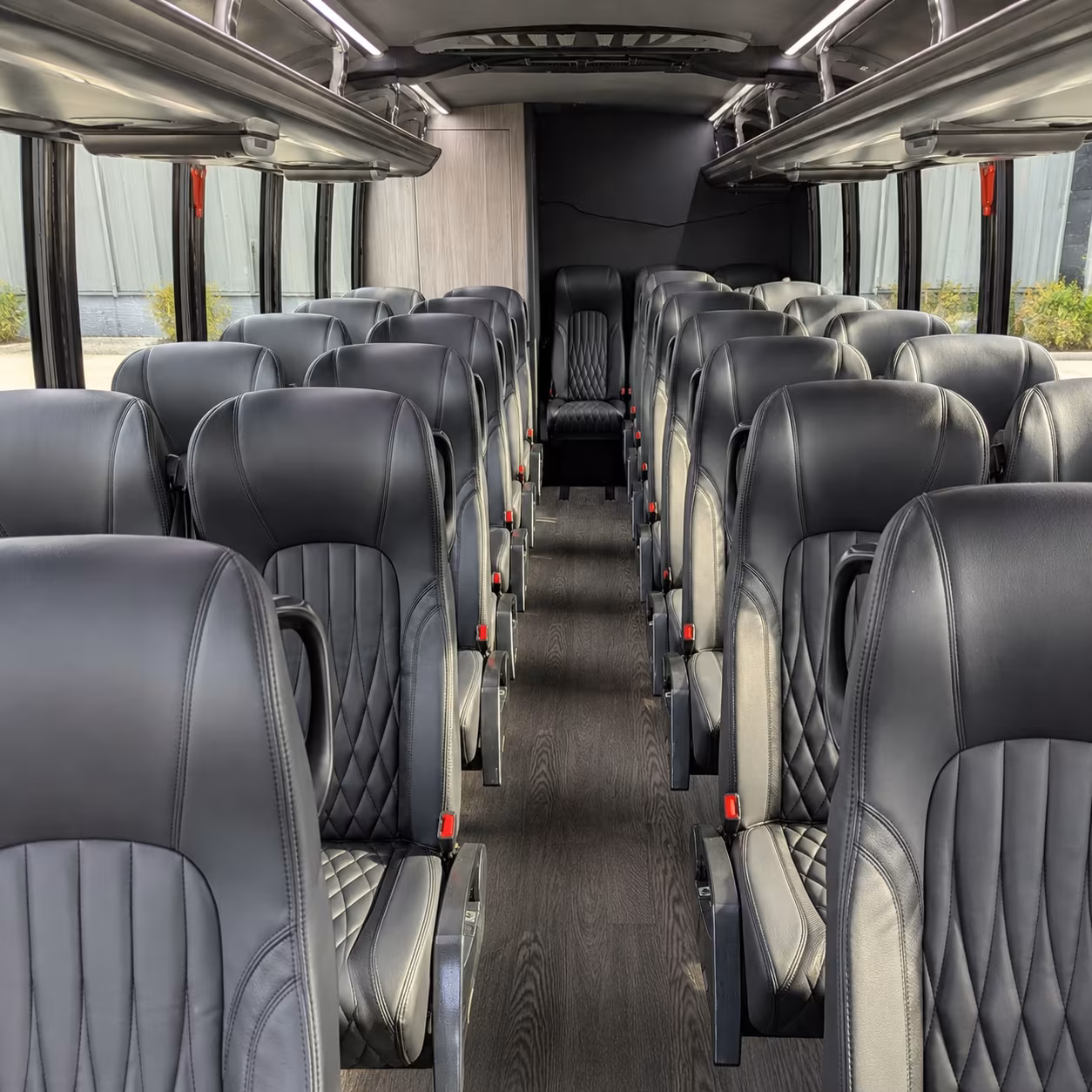 glendale 30 passenger minibus inside