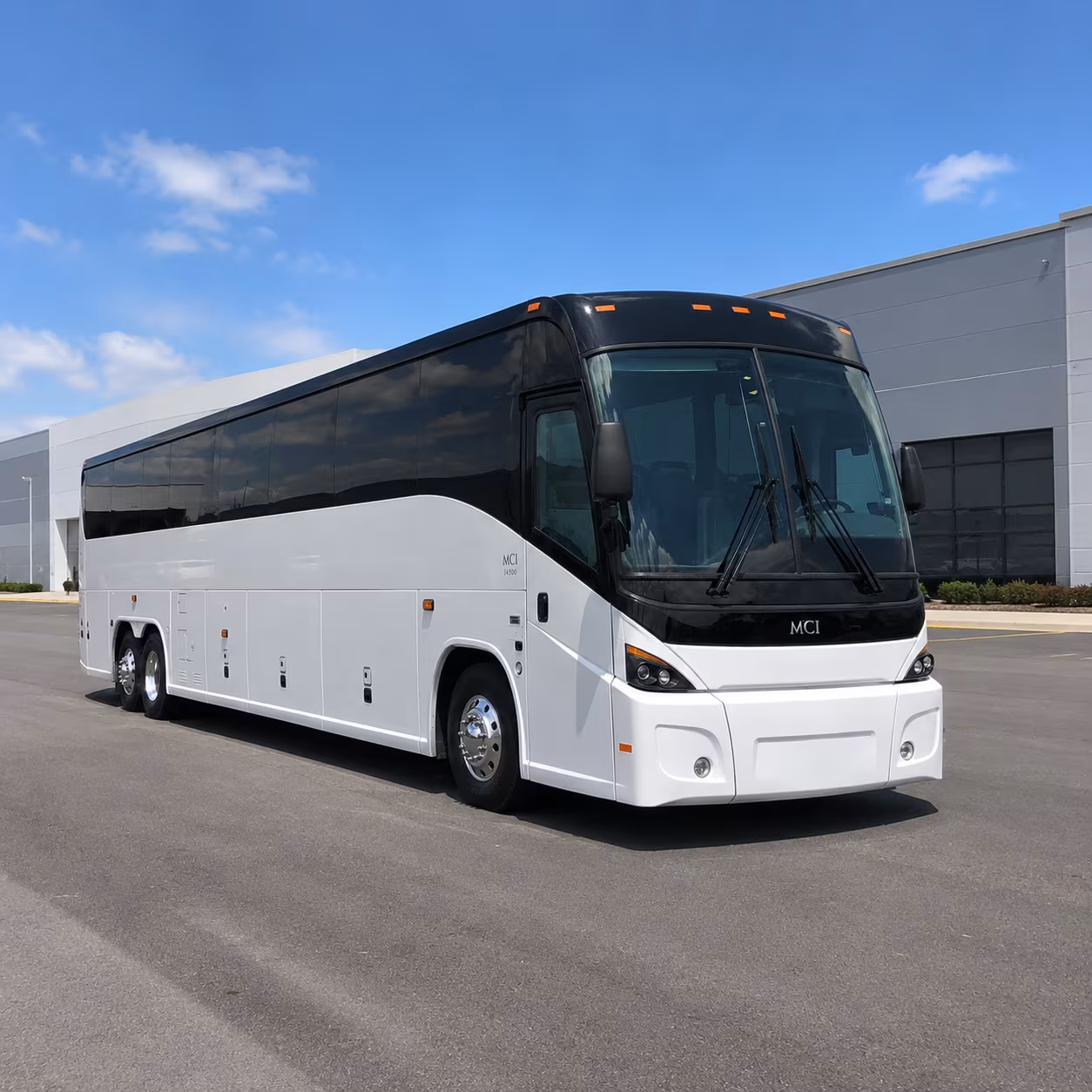 glendale 56 passenger charter bus