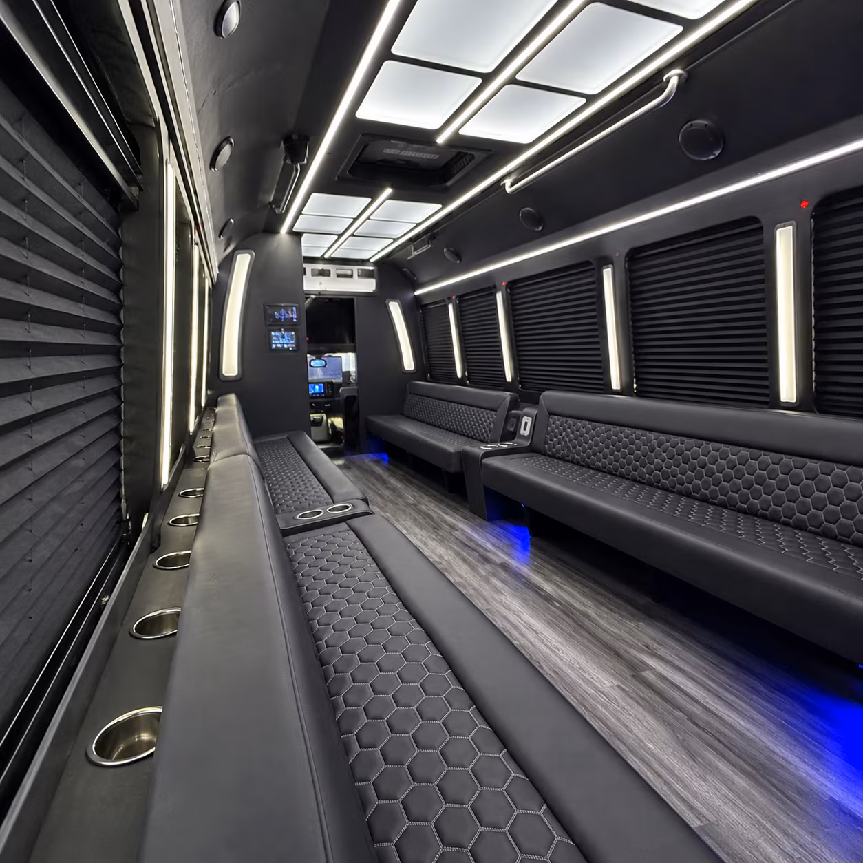 glendale party bus inside