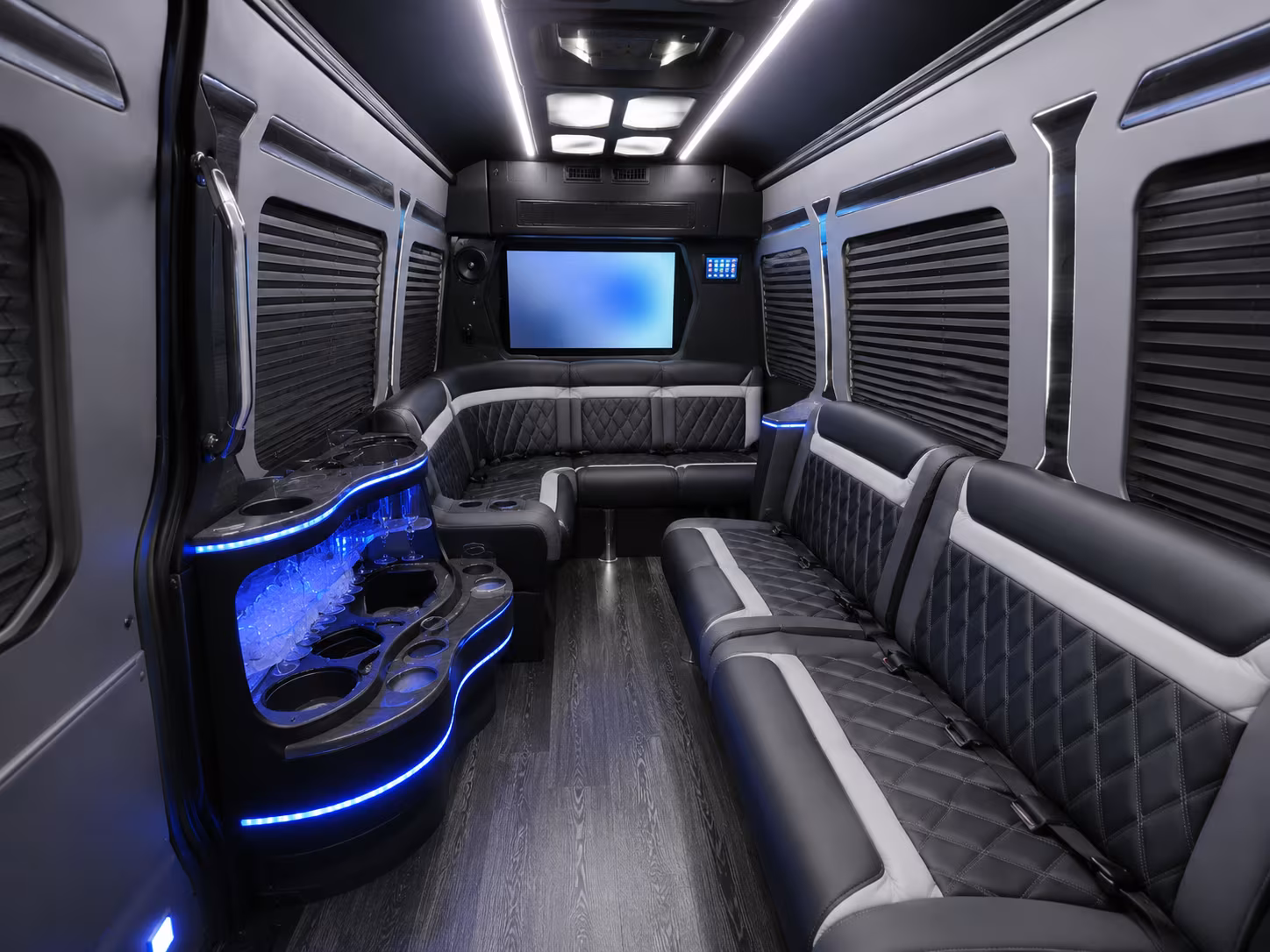 glendale sprinter limousine interior