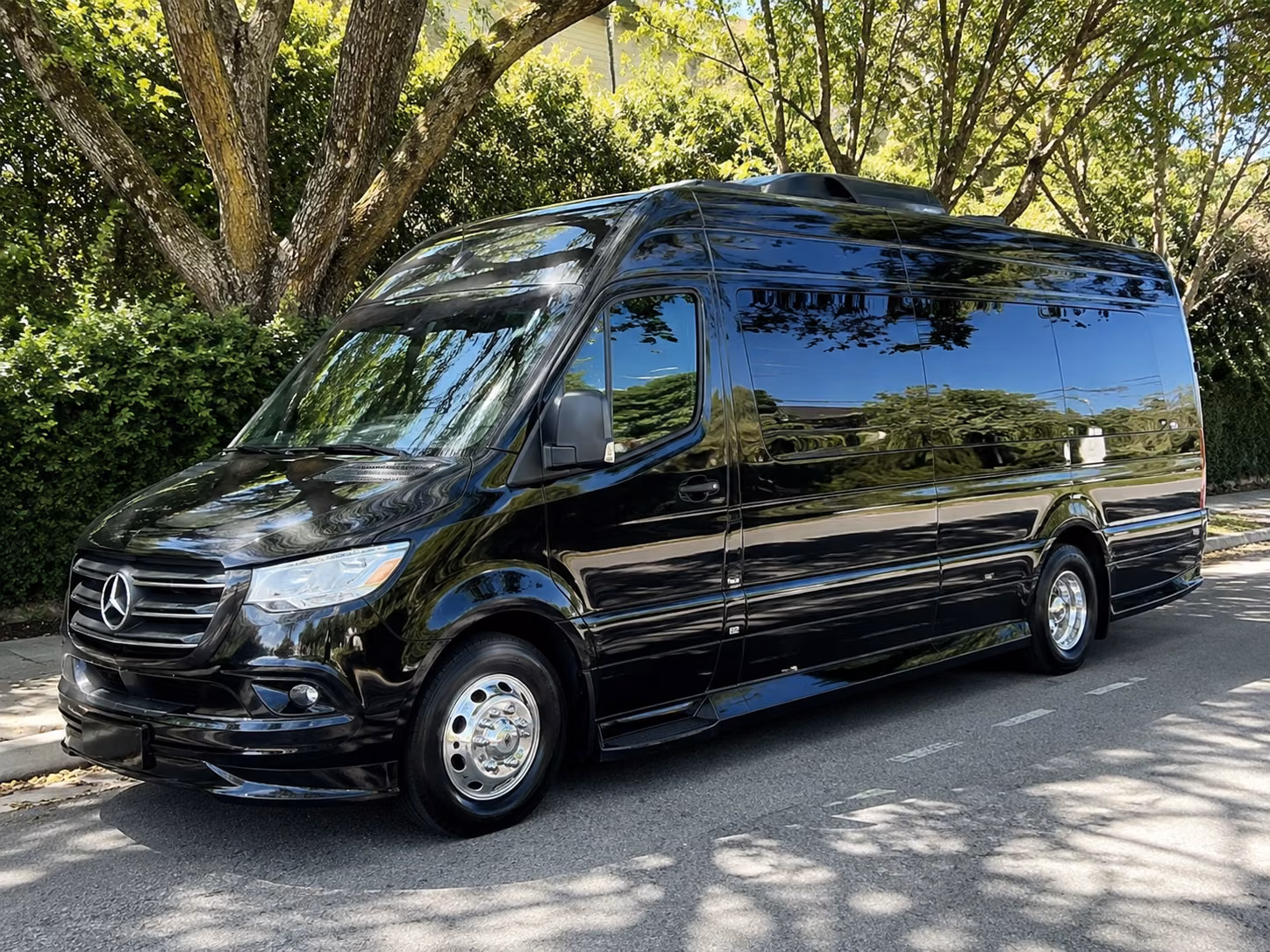 glendale sprinter van with driver