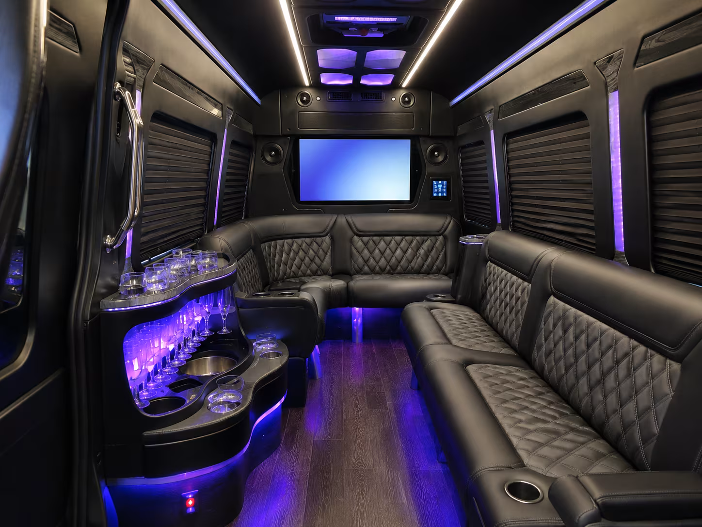 government conference event shuttle buses in the glendale area