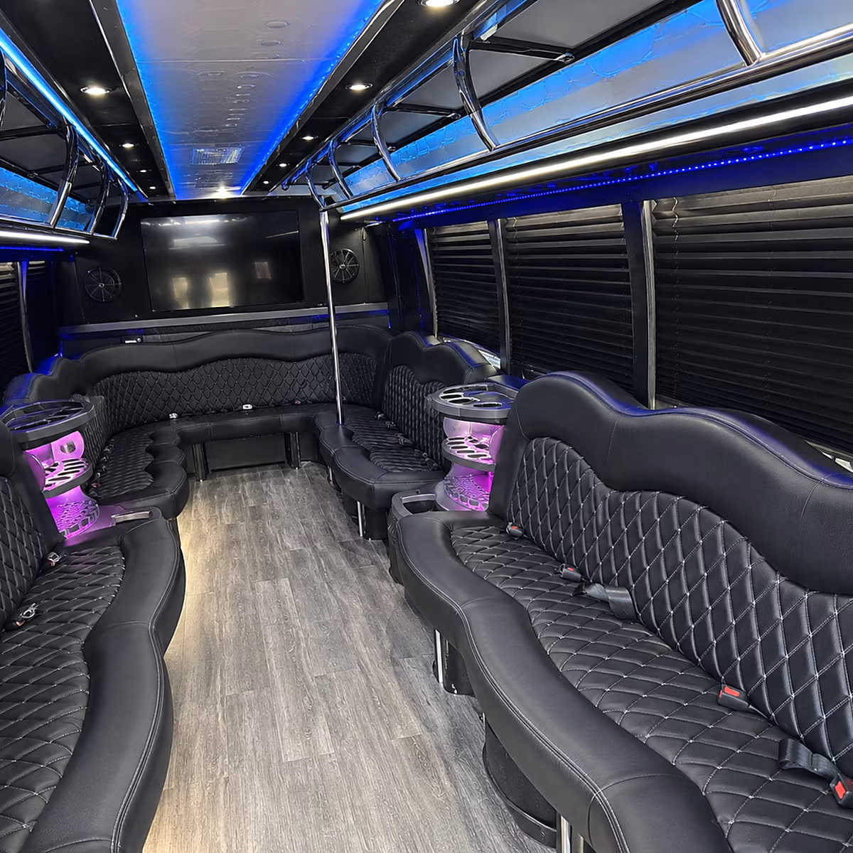holiday party bus rental