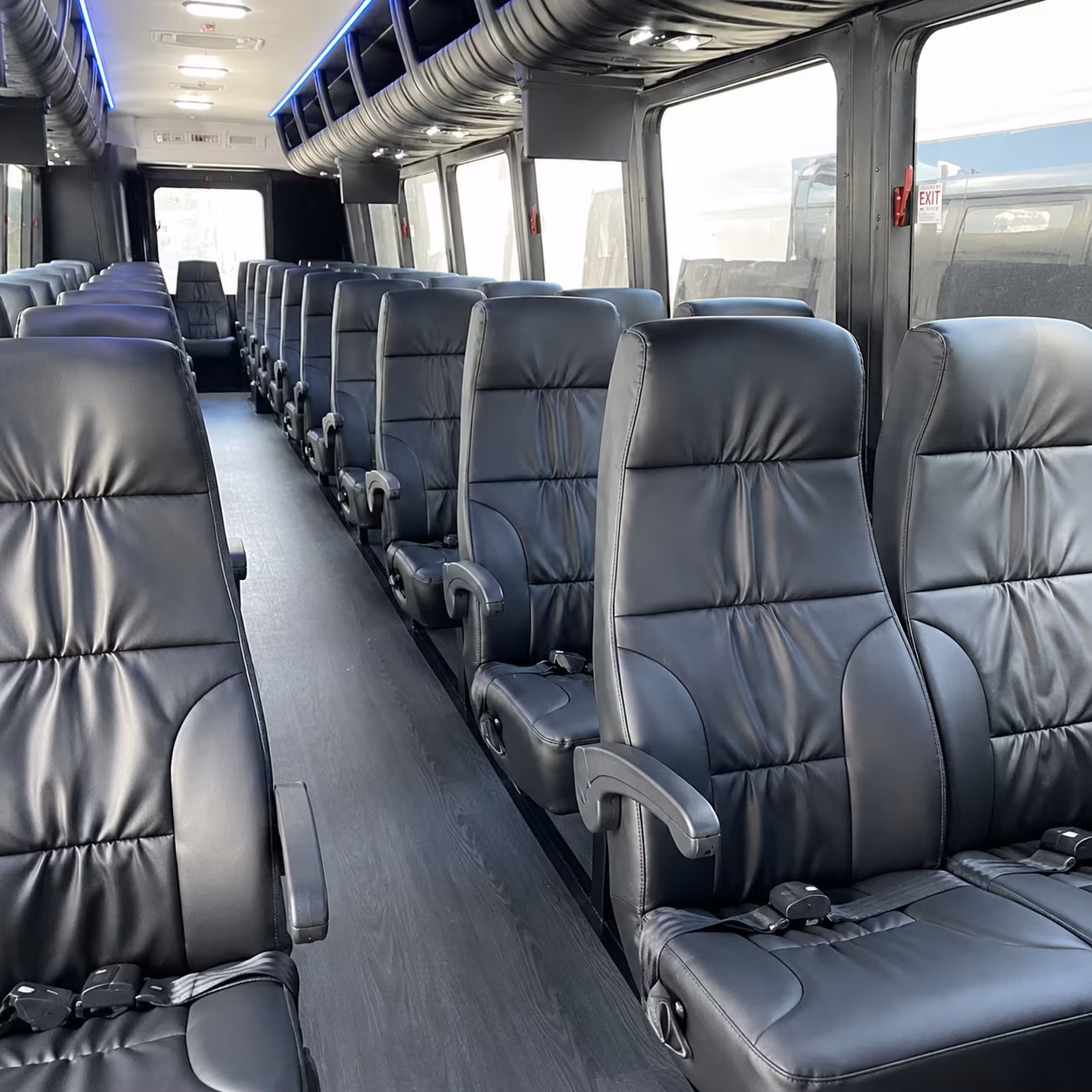 wedding guest shuttle buses between glendale hotels and venues